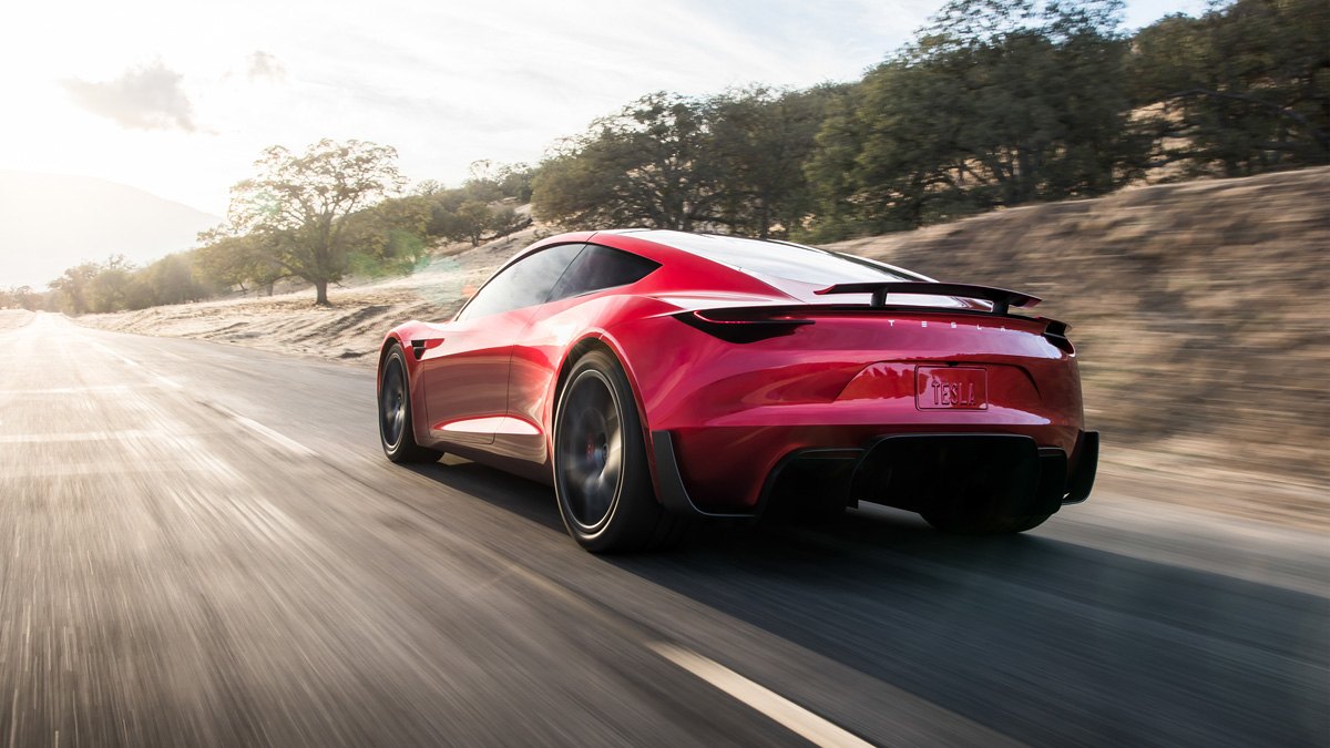 Прототип Tesla Roadster нового покоління