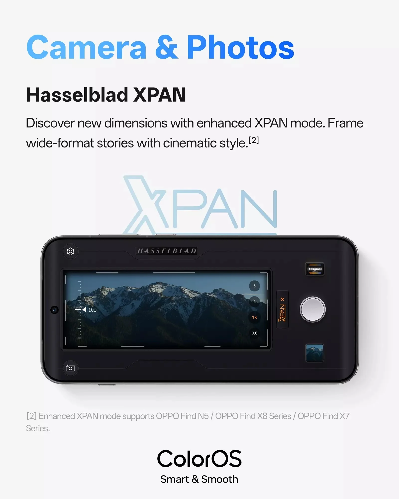 Широкий формат XPAN с водяными знаками