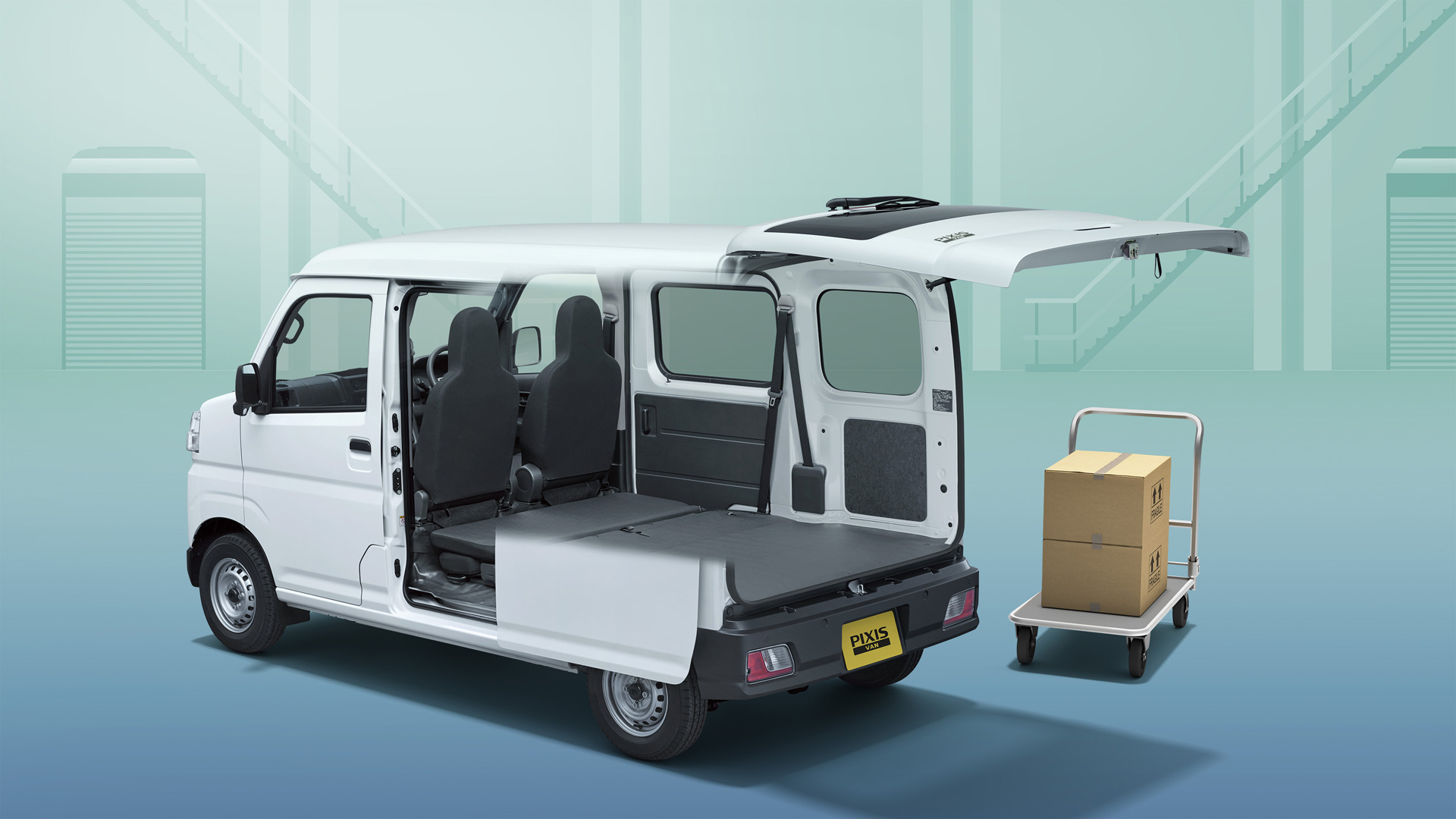 Toyota Pixis Van BEV передній вигляд