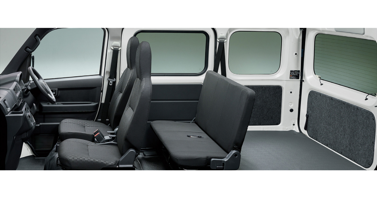 Задній вигляд Toyota Pixis Van BEV