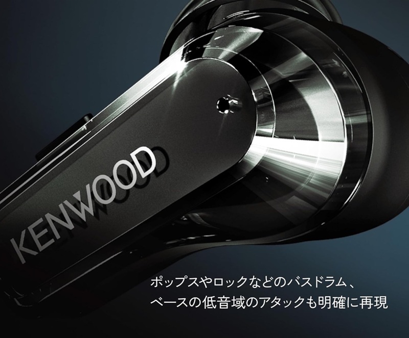 Наушники Kenwood Glass Core с закаленным стеклом