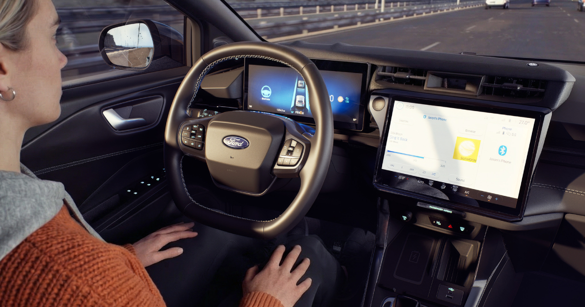 Ford Puma Gen‑E Demonstration with Ford BlueCruise System