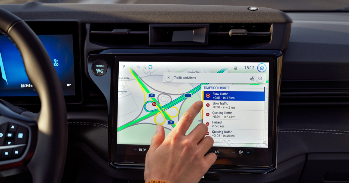 Ford Puma Gen‑E Navigation System