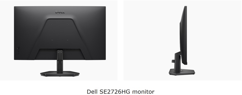 Дисплей Dell SE2726HG з частотою оновлення 240 Гц