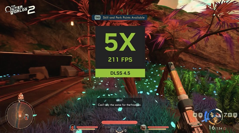 Dynamic Multi Frame Generation 6X: создание дополнительных кадров для увеличения частоты