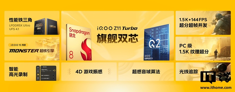 Смартфон iQOO Z11 Turbo - вид спереди