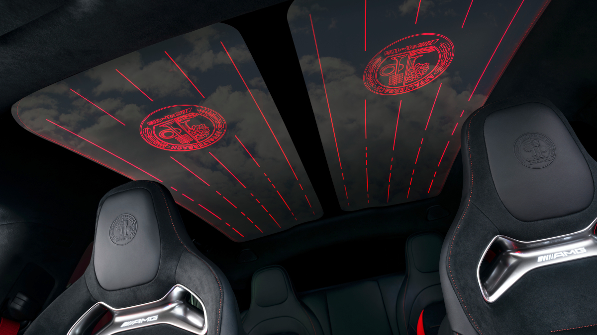 Burmester 3D Surround Sound system in Mercedes-AMG GT 4-Door Coupe