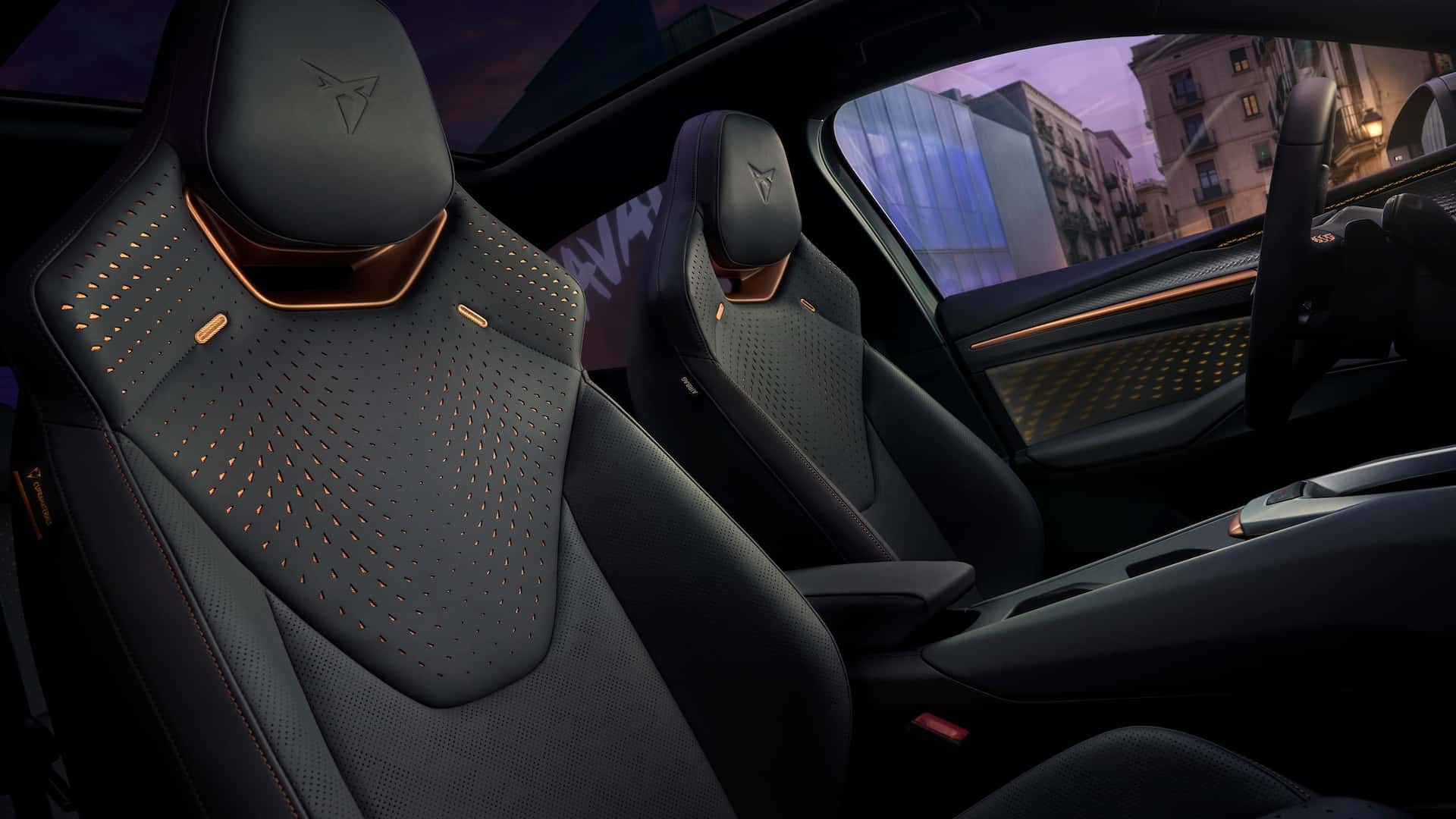 Деталі інтер'єру Cupra Raval VZ