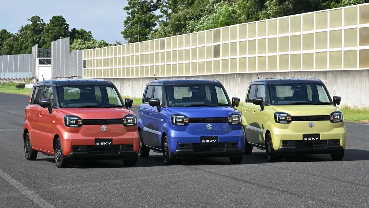 Suzuki e Sky детали передней части
