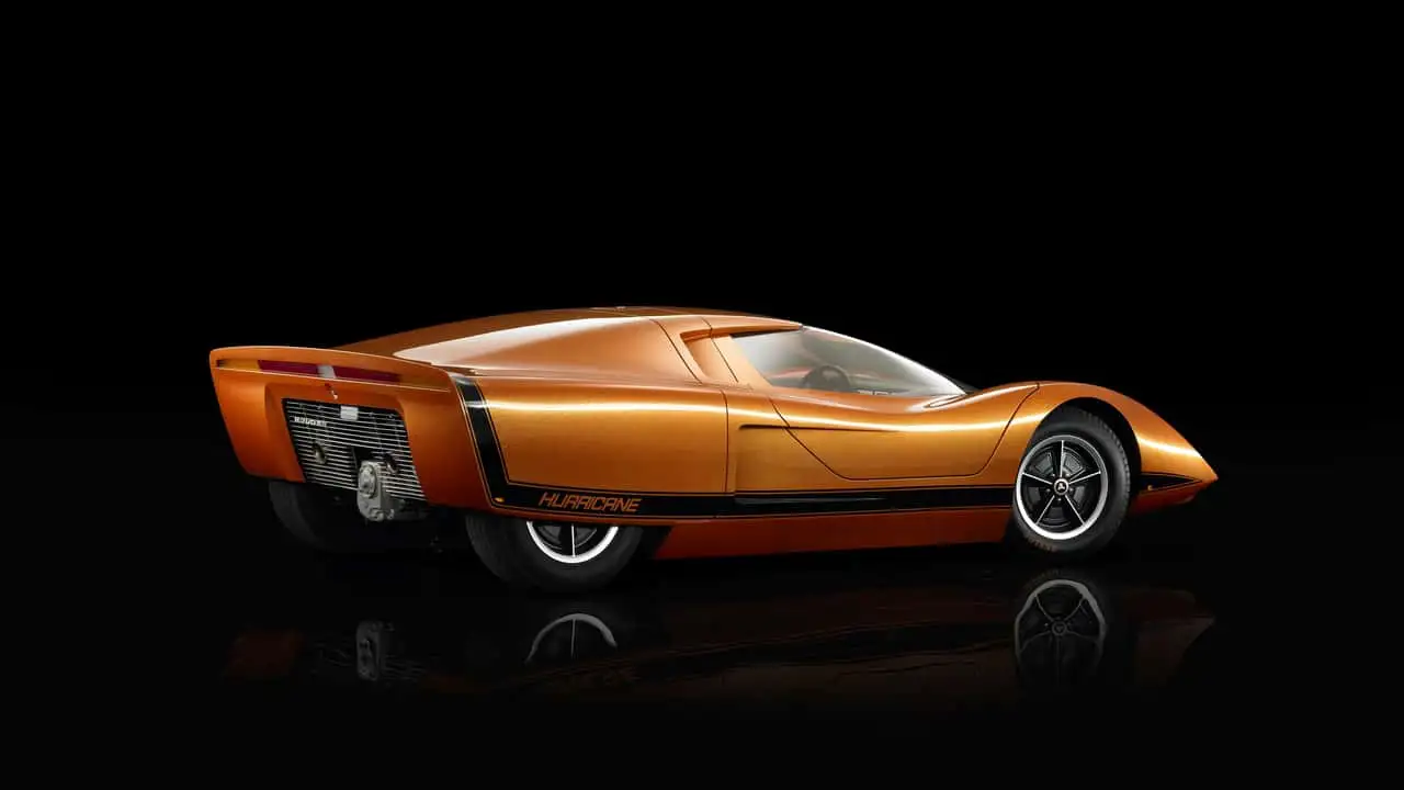 Holden Hurricane concept car side view