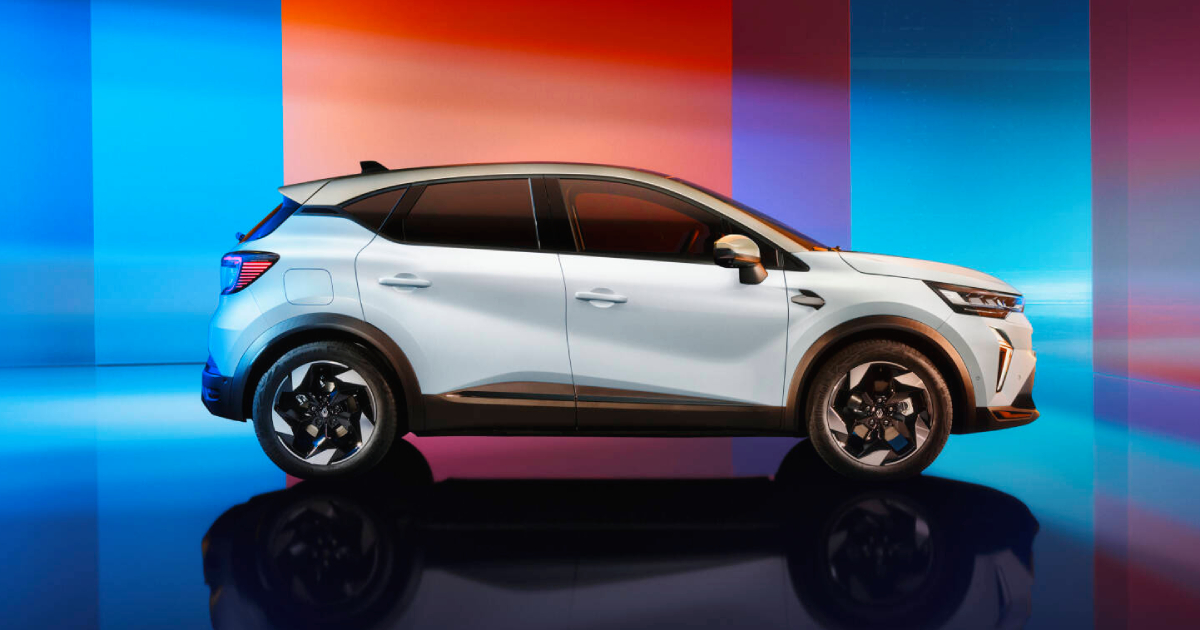 Renault Captur Eco-G 120 вид сбоку