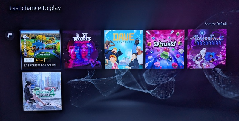 PS Plus игры в библиотеке