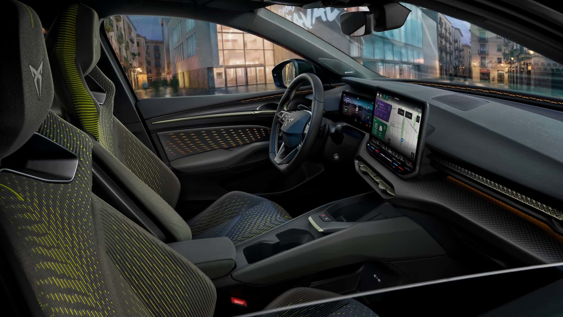 Внутрішній вигляд Cupra Raval VZ