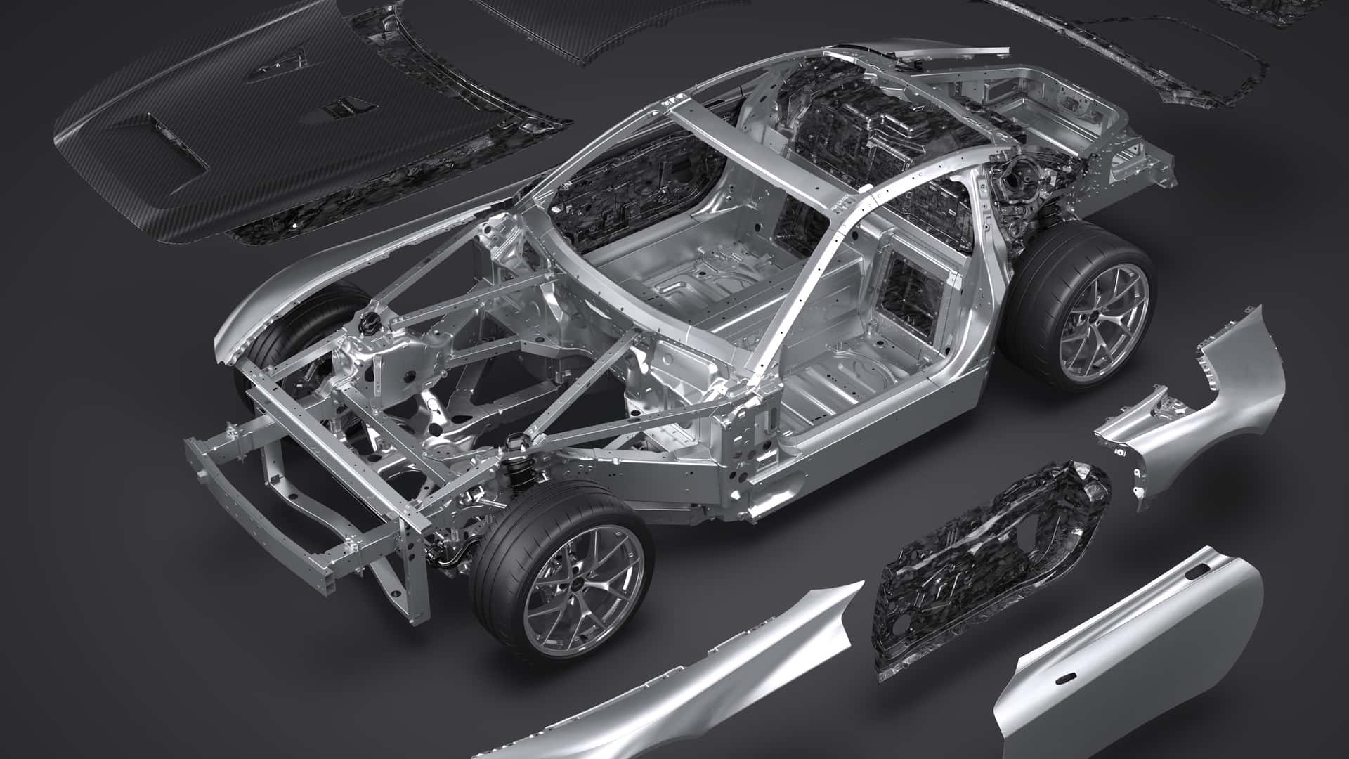 Toyota GR GT chassis 2