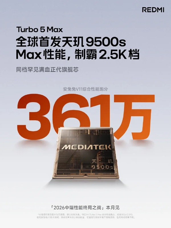 Процессор MediaTek Dimensity 9500s