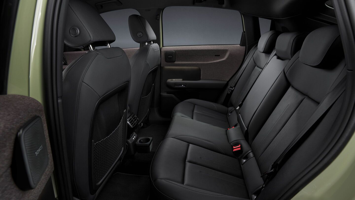 Audi A2 E-Tron seating comfort