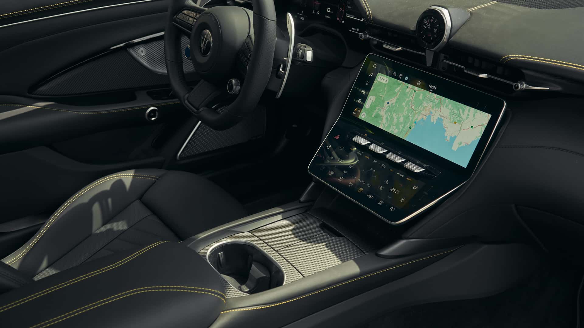 Розкішні деталі Maserati GranTurismo
