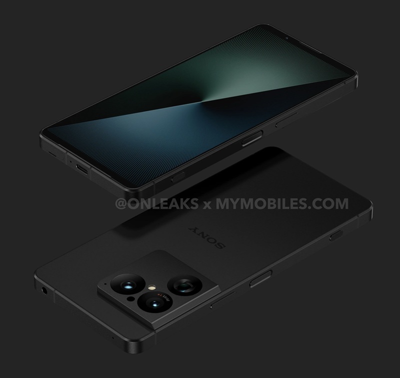 Sony Xperia 1 VIII CAD рендер 3