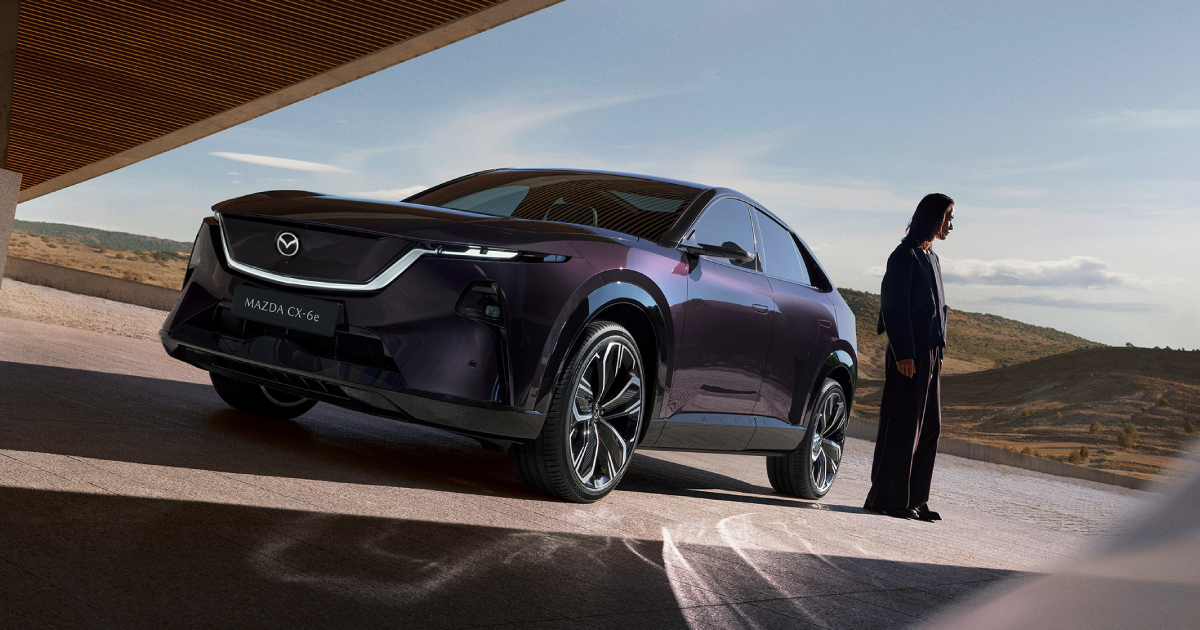 Передняя часть Mazda CX-6e