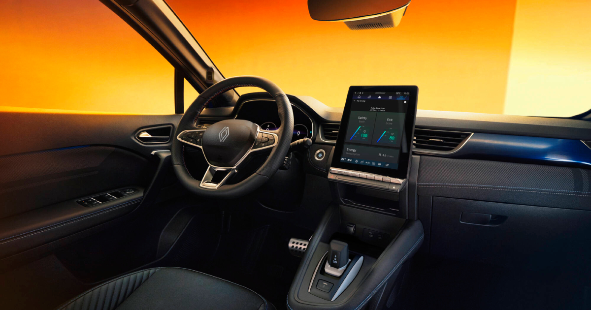 Интерьер Renault Captur Eco-G 120