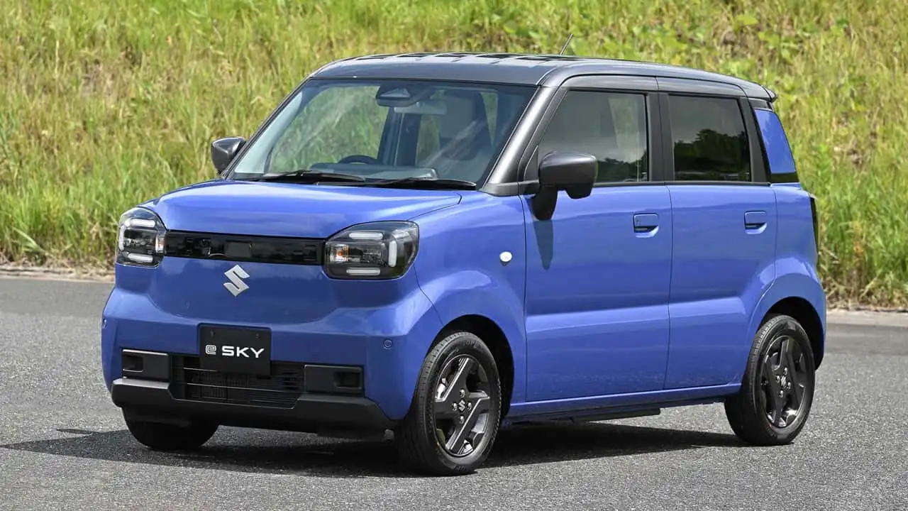 Suzuki e Sky детали сбоку