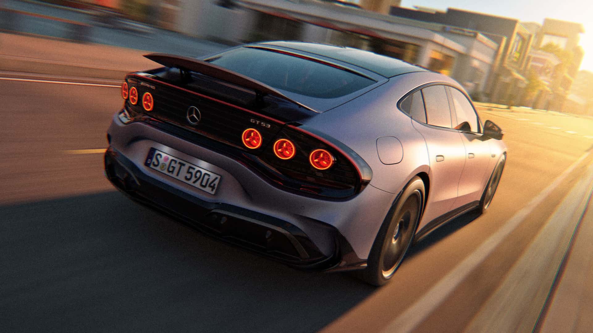 Передня частина Mercedes-AMG GT 53 Coupé 4