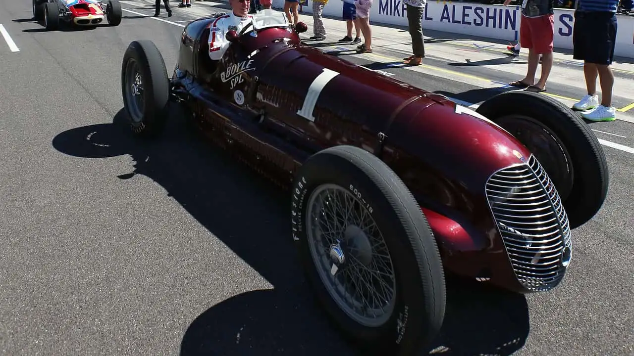Front view of Maserati 8CTF ‘Boyle Special’