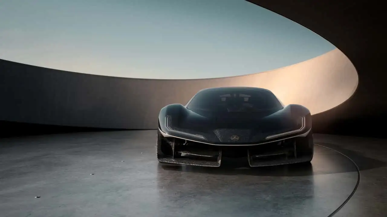 Изображение концептуального автомобиля Lotus 3