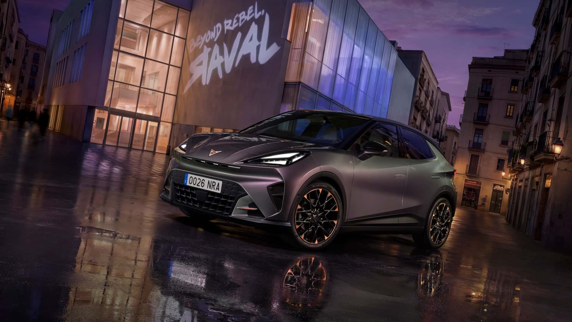 Впередній вигляд Cupra Raval 2026