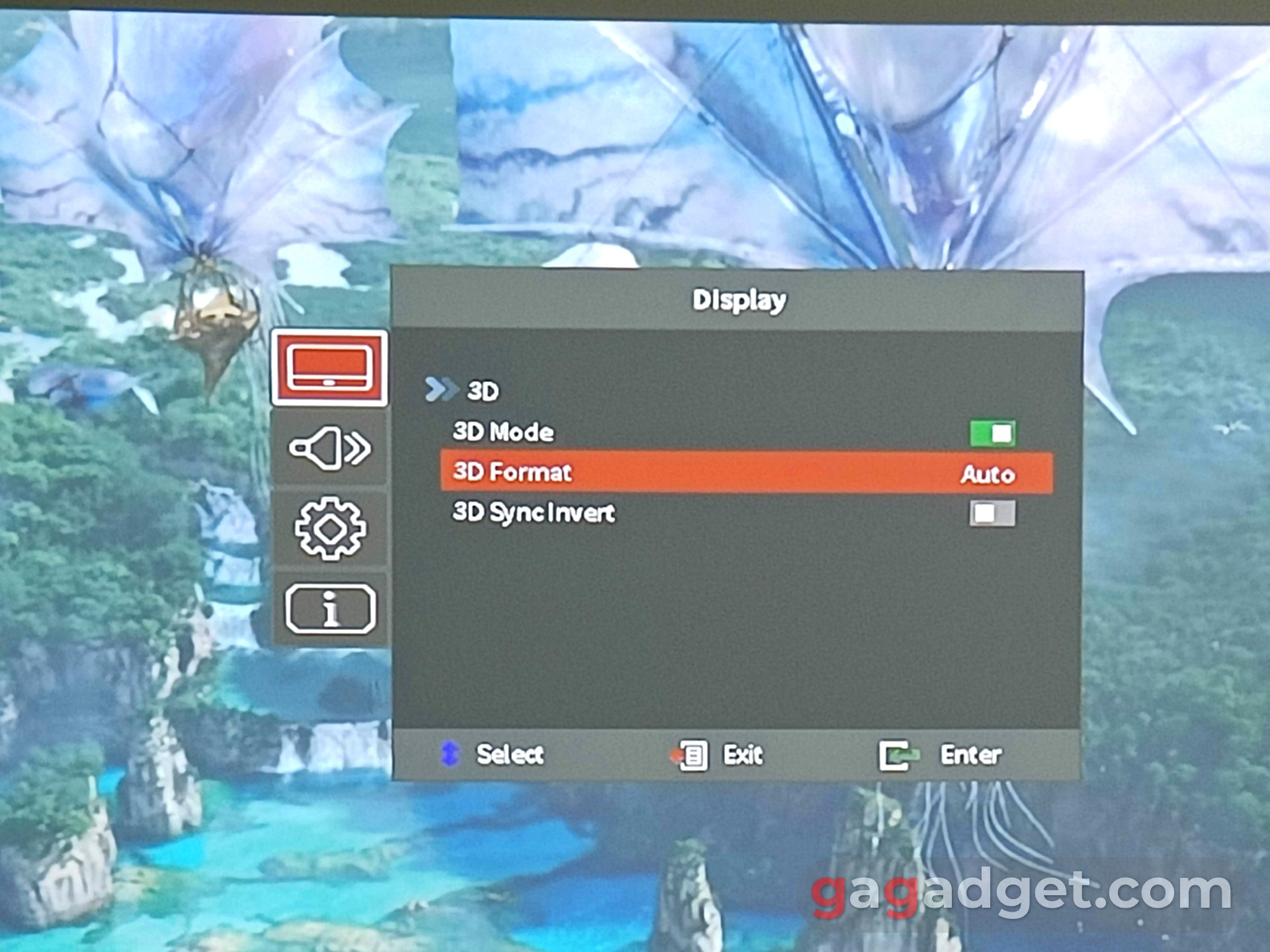 Форматы 3D ViewSonic LSD400W