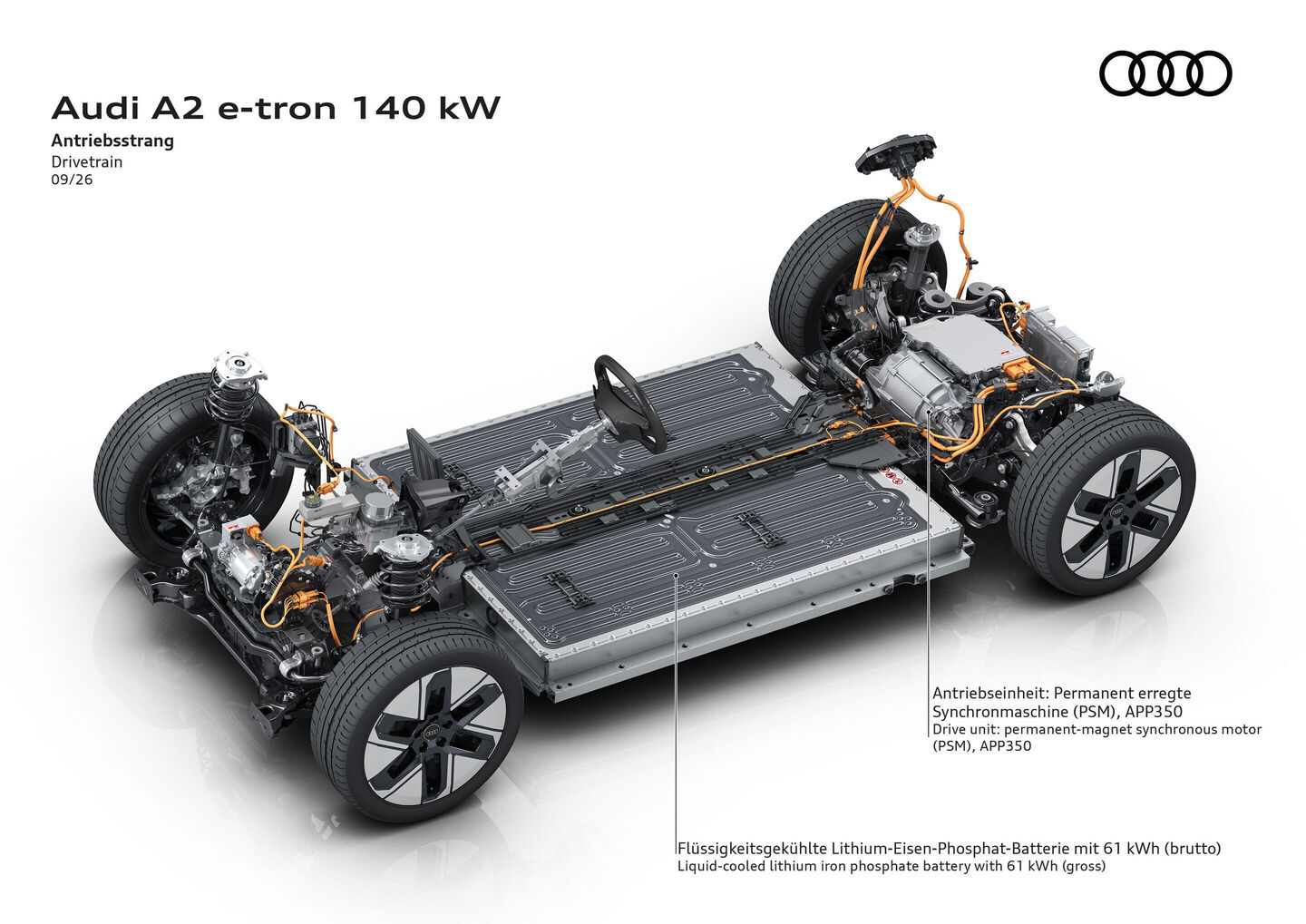 Audi A2 E-Tron driving range