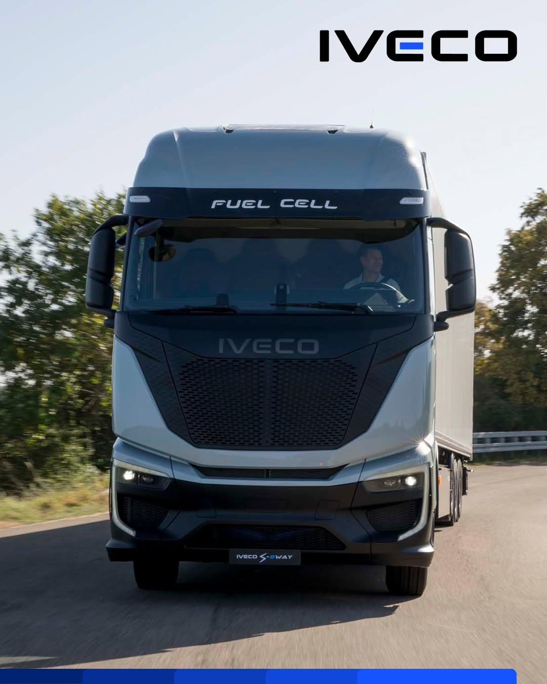 Боковой вид Iveco S-eWay Fuel Cell