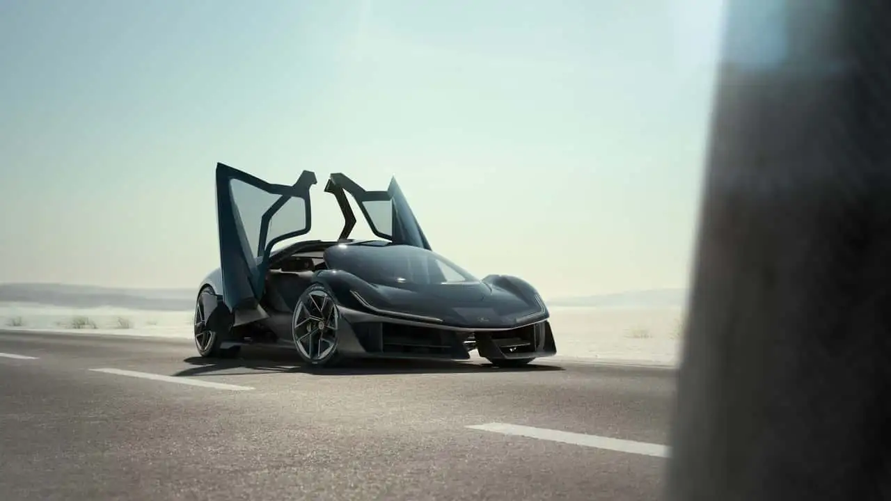 Изображение концептуального автомобиля Lotus 4