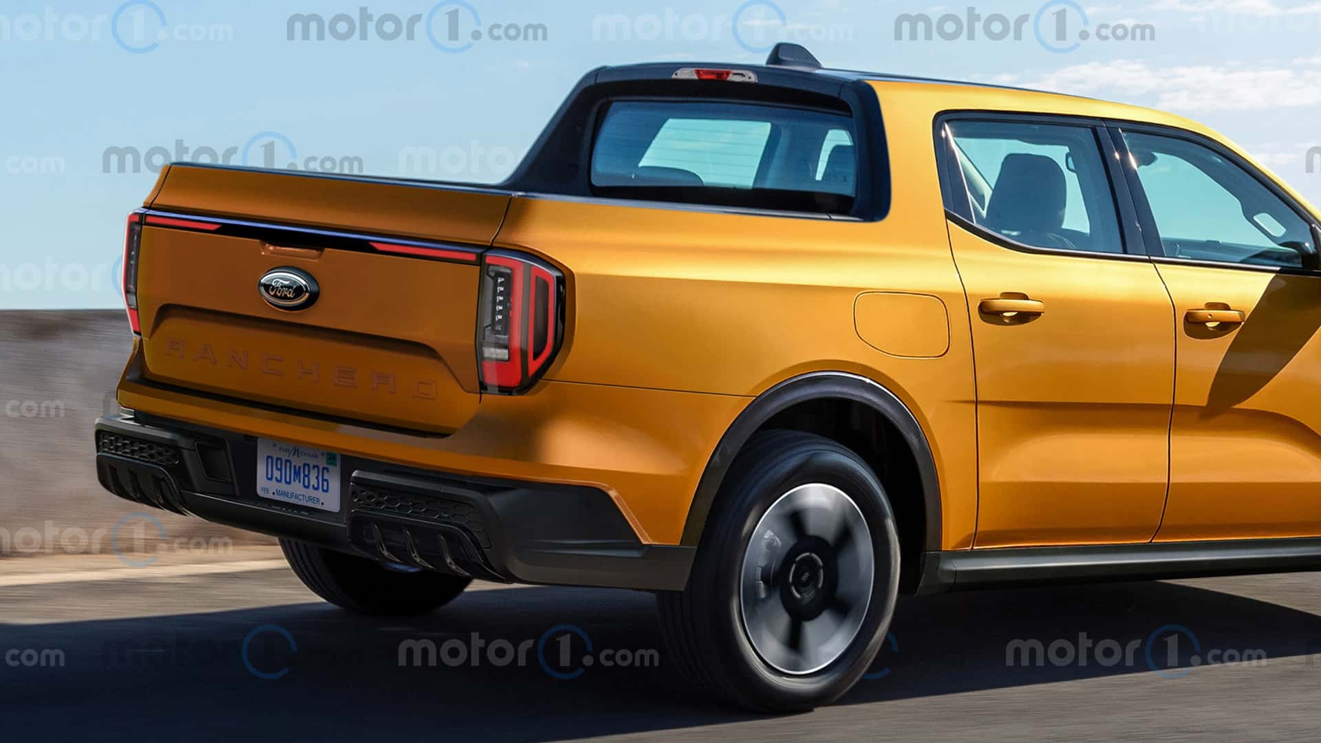 Ford Fathom - задня частина