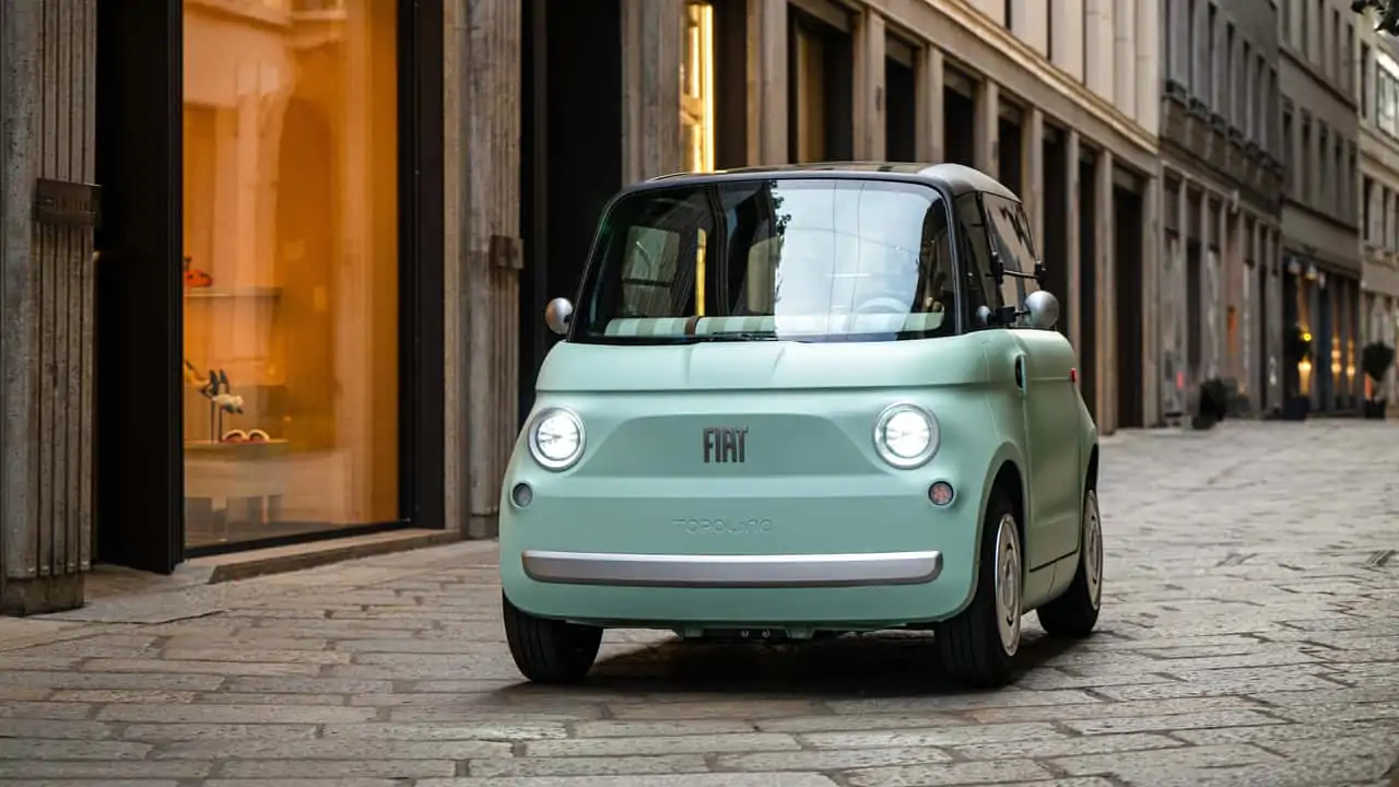 Fiat Topolino горизонтальный вид