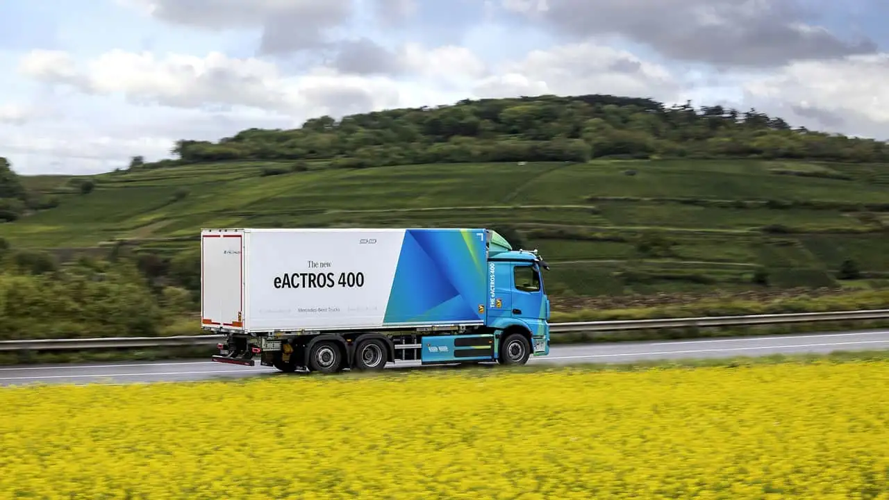 Preview of Mercedes-Benz truck