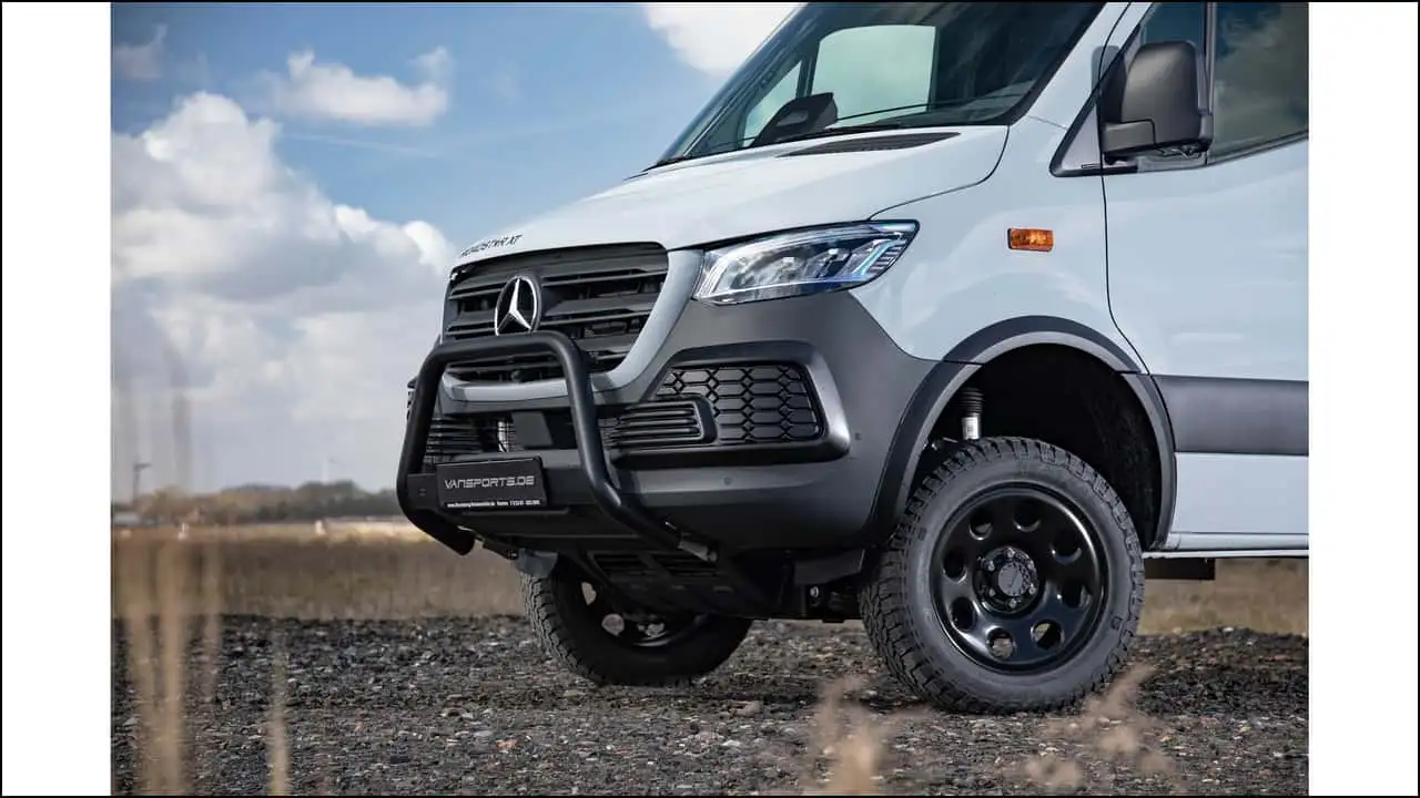 Тюнинг боковых элементов Mercedes-Benz Sprinter
