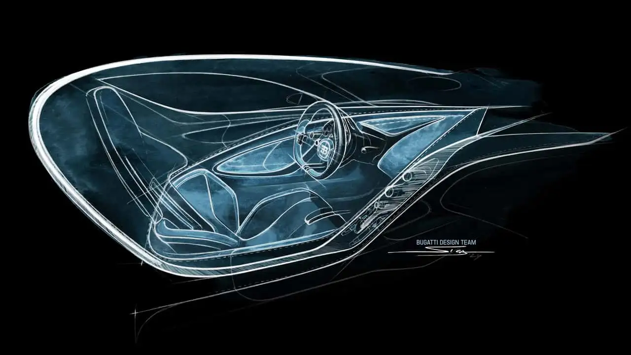 Студия дизайна Bugatti Tourbillon