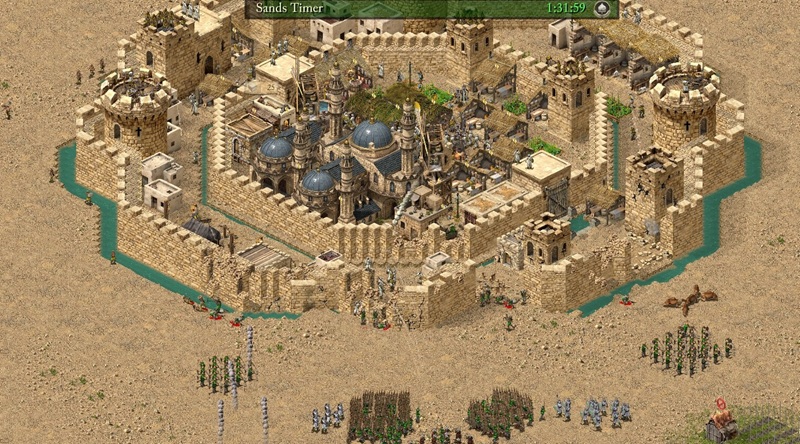 Изображение замка из Stronghold Crusader: Definitive Edition