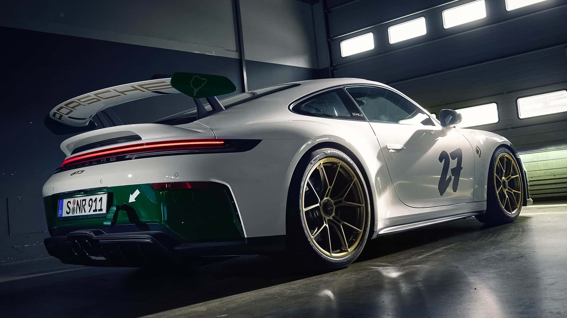 Porsche 911 GT3 на треке