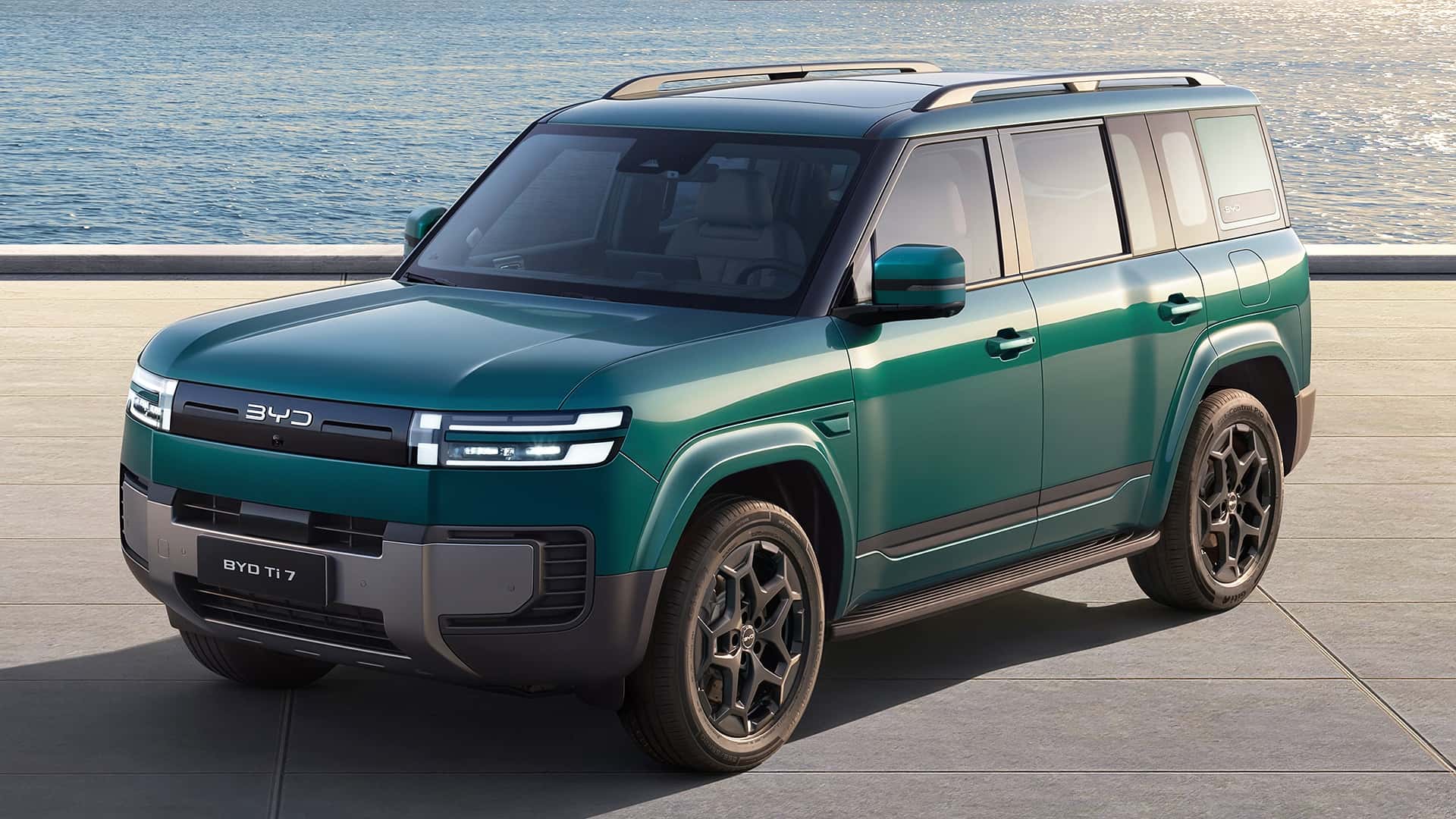 BYD Ti 7 колісні арки
