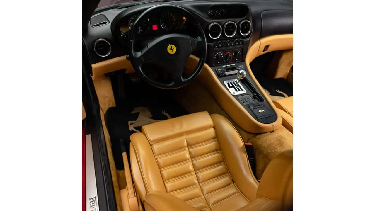 Інтер’єр Ferrari 550 Maranello Майкла Джордана