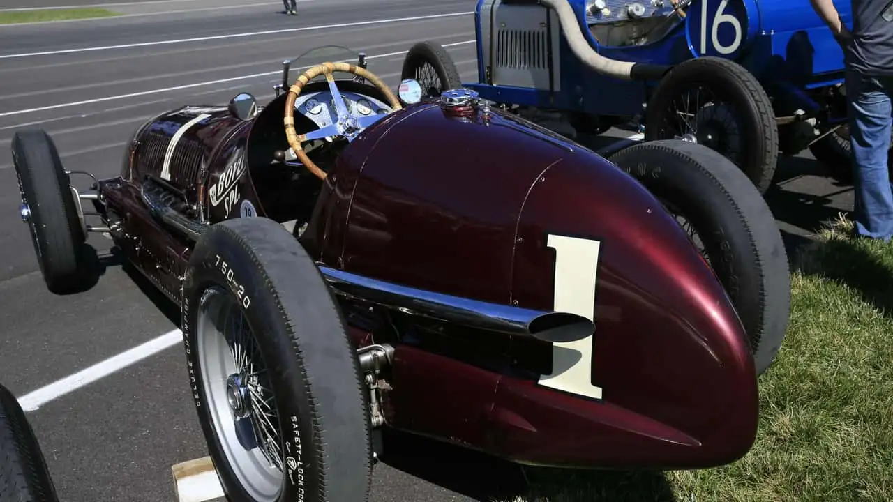 Maserati 8CTF ‘Boyle Special’ from rear