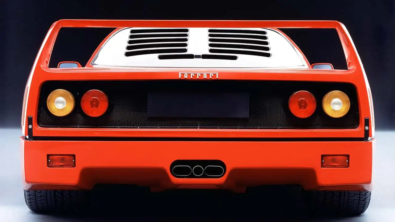 Ferrari F40 at Ferrari Classiche