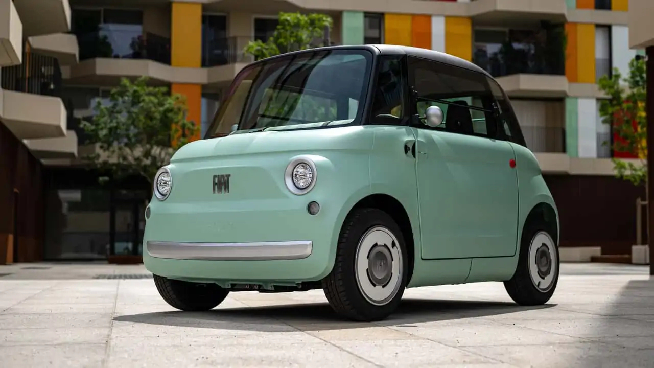 Fiat Topolino электрический автомобиль
