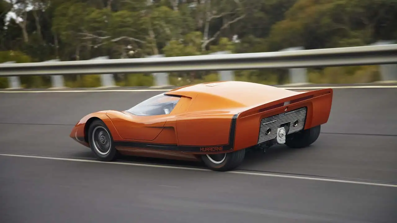 Holden Hurricane concept car rear view
