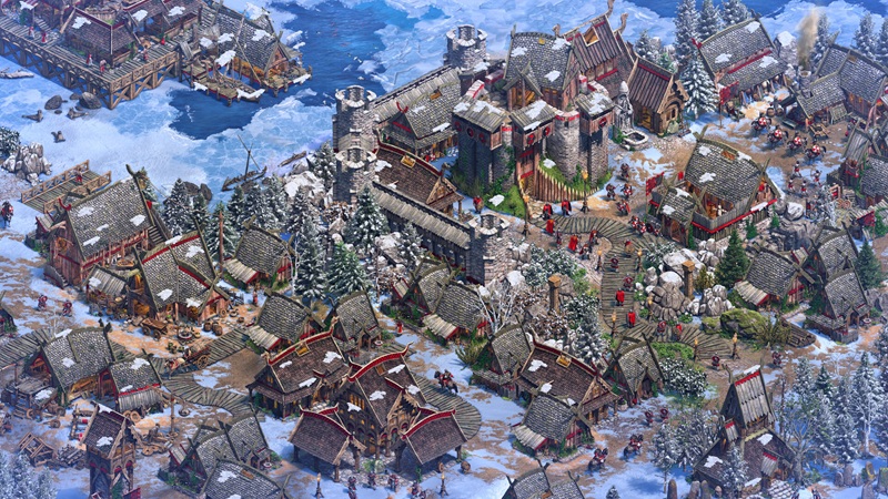 Скриншот из игры Age of Empires II: The Viking Sagas