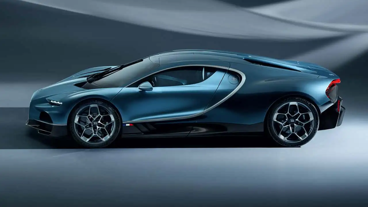 Профиль Bugatti Tourbillon во время тестирования