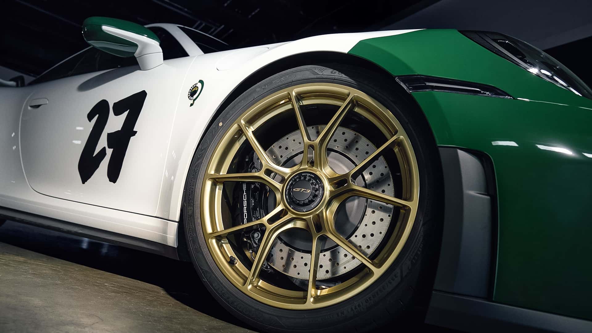 Porsche 911 GT3 - детали интерьера