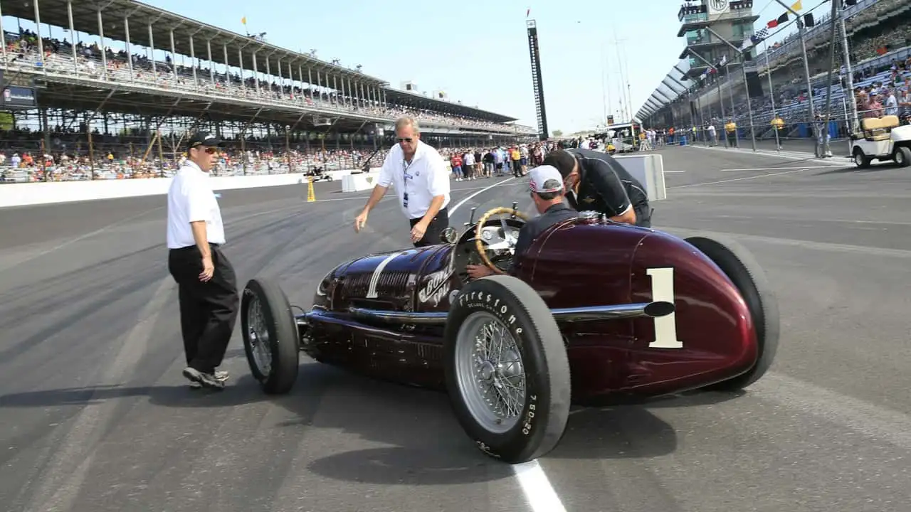 Detailed close-up of Maserati 8CTF ‘Boyle Special’